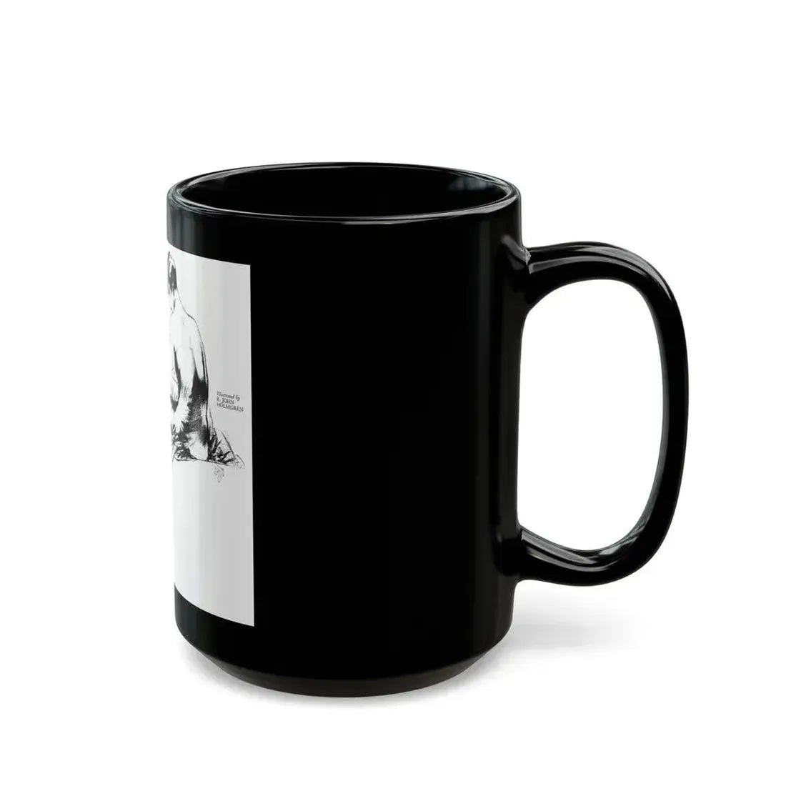 Give and Take (1), Collier's, February 11, 1928 - Black Coffee Mug - Go Mug Yourself