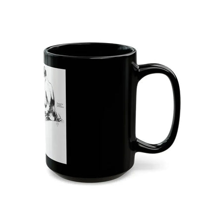 Give and Take (1), Collier's, February 11, 1928 - Black Coffee Mug - Go Mug Yourself