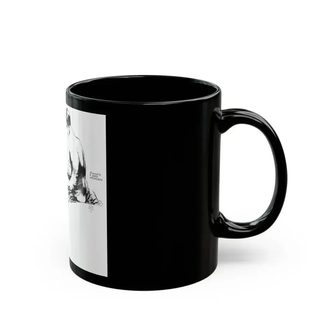 Give and Take (1), Collier's, February 11, 1928 - Black Coffee Mug - Go Mug Yourself