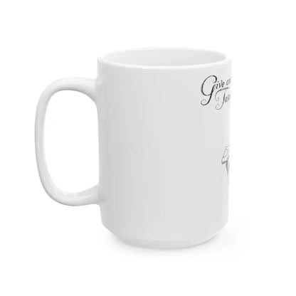 Give and Take (1), Collier's, February 11, 1928 - White Coffee Mug - Go Mug Yourself
