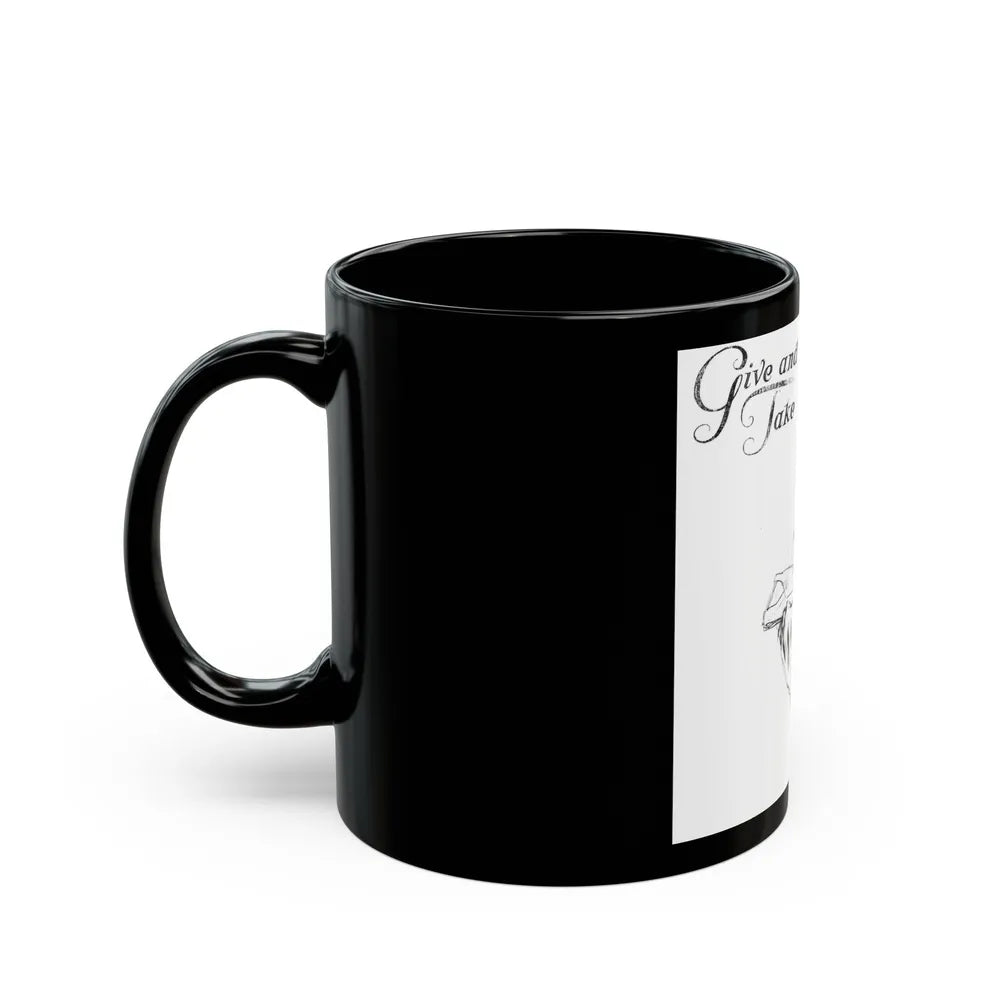 Give and Take (1), Collier's, February 11, 1928 - Black Coffee Mug-Go Mug Yourself