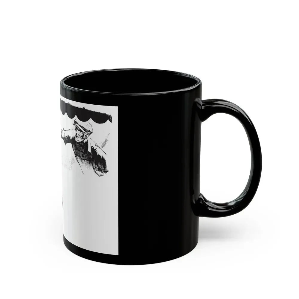 Give and Take (2), Collier's, February 11, 1928 - Black Coffee Mug - Go Mug Yourself