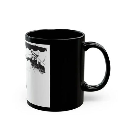 Give and Take (2), Collier's, February 11, 1928 - Black Coffee Mug - Go Mug Yourself