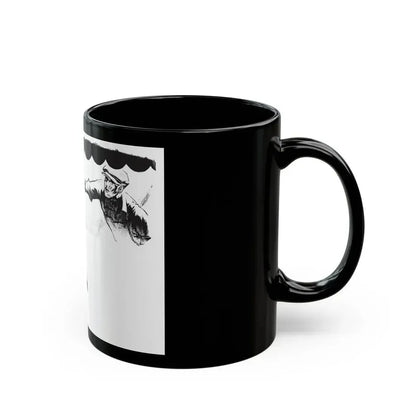 Give and Take (2), Collier's, February 11, 1928 - Black Coffee Mug - Go Mug Yourself