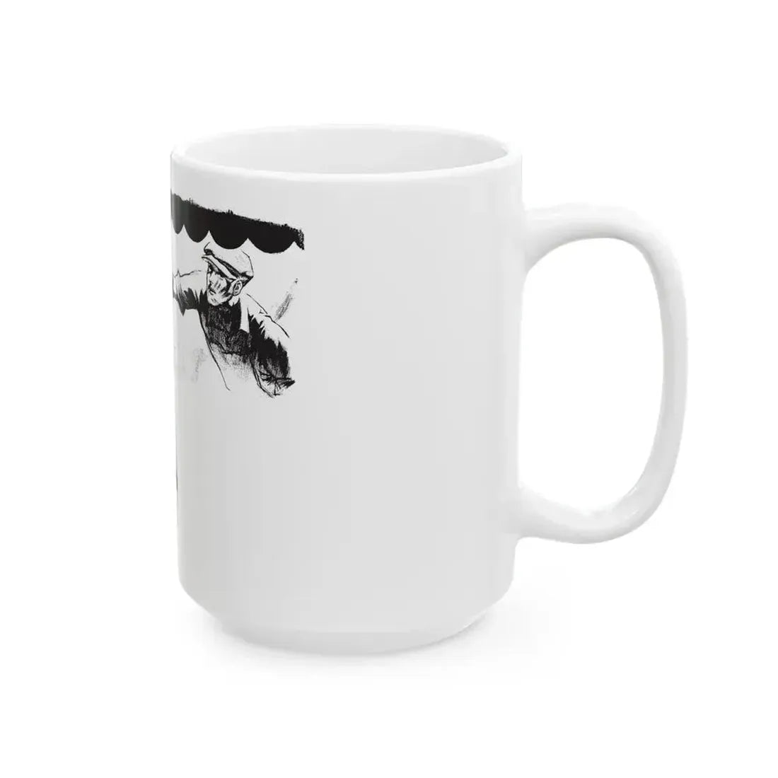 Give and Take (2), Collier's, February 11, 1928 - White Coffee Mug - Go Mug Yourself