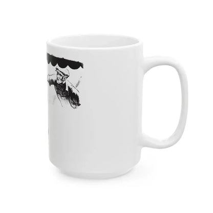 Give and Take (2), Collier's, February 11, 1928 - White Coffee Mug - Go Mug Yourself
