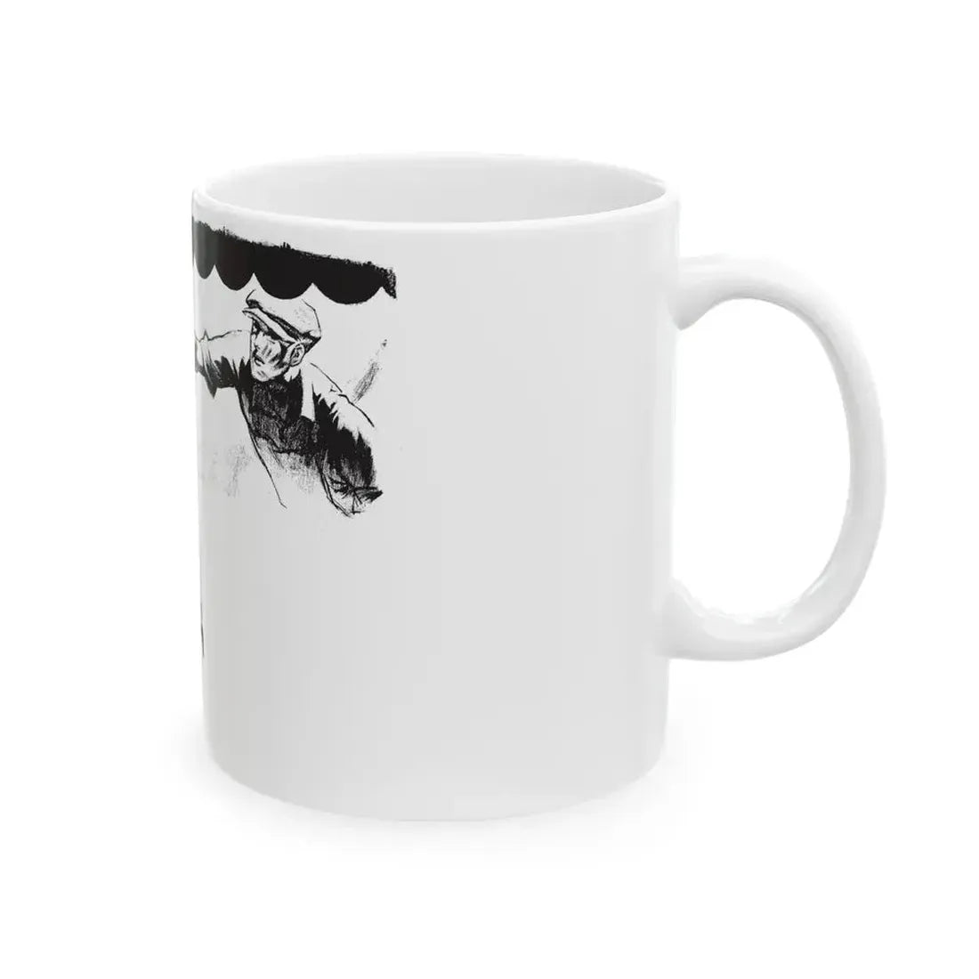 Give and Take (2), Collier's, February 11, 1928 - White Coffee Mug - Go Mug Yourself