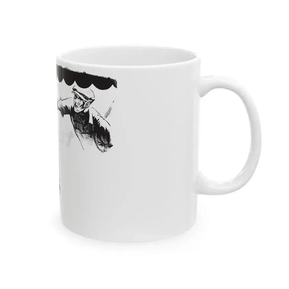 Give and Take (2), Collier's, February 11, 1928 - White Coffee Mug - Go Mug Yourself