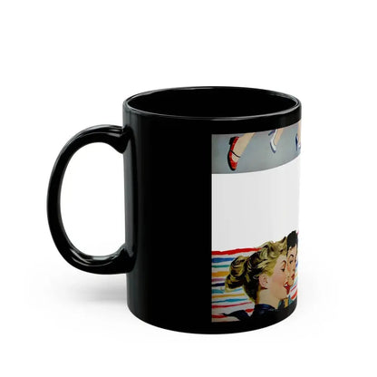 Give Me Just One Kiss by Virginia Lee, McCall's, 1953 - Black Coffee Mug - Go Mug Yourself
