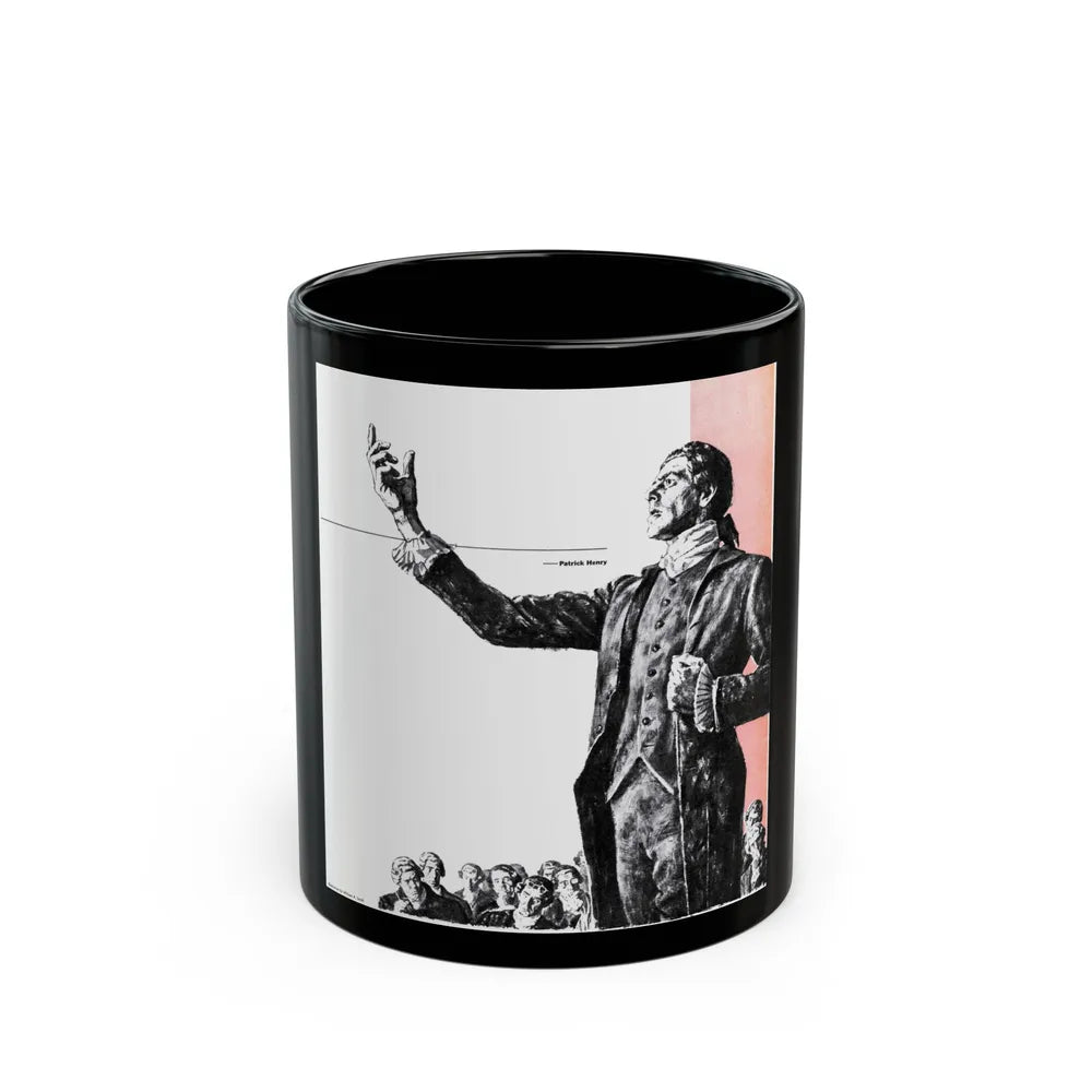 Give Me Liberty or Give Me Death, This Week Magazine, February 5, 1956 - Black Coffee Mug-11oz-Go Mug Yourself