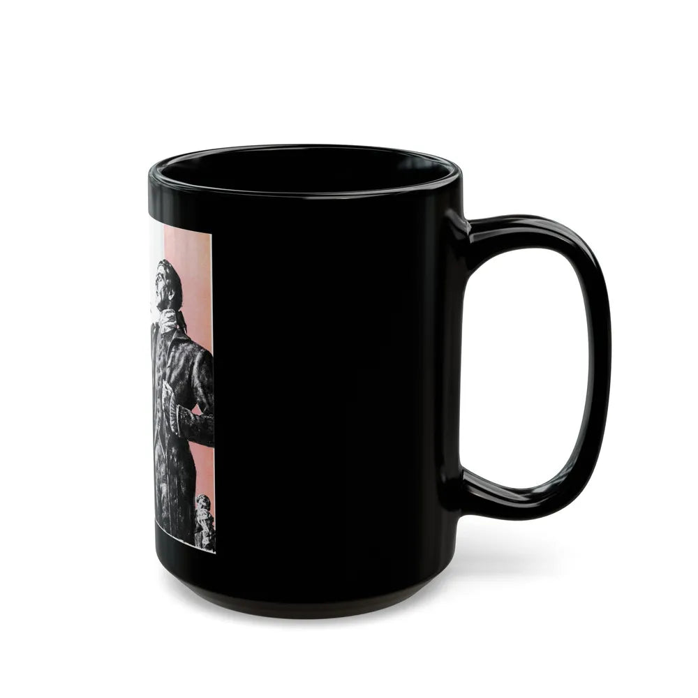 Give Me Liberty or Give Me Death, This Week Magazine, February 5, 1956 - Black Coffee Mug-Go Mug Yourself