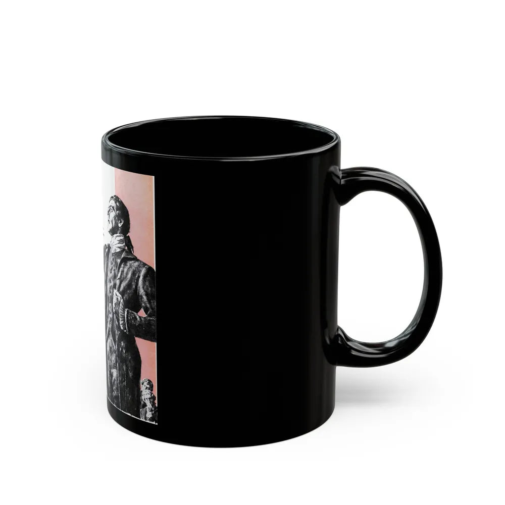 Give Me Liberty or Give Me Death, This Week Magazine, February 5, 1956 - Black Coffee Mug-Go Mug Yourself