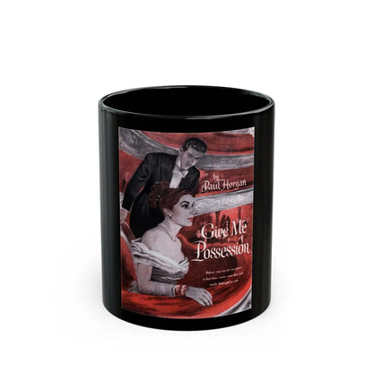 Give Me Possession, Cosmopolitan, September 1948 - Black Coffee Mug-11oz-Go Mug Yourself