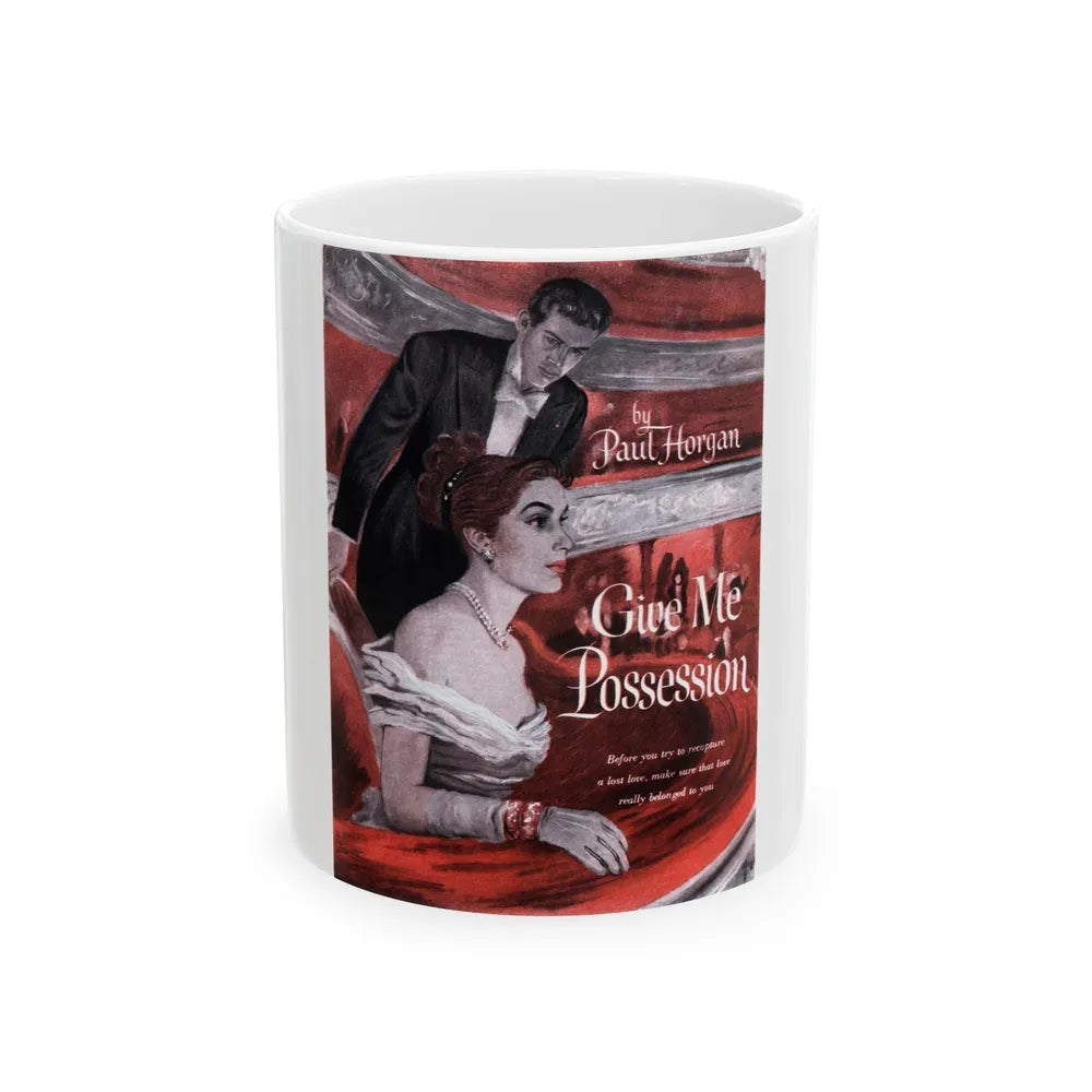 Give Me Possession, Cosmopolitan, September 1948 - White Coffee Mug-11oz-Go Mug Yourself