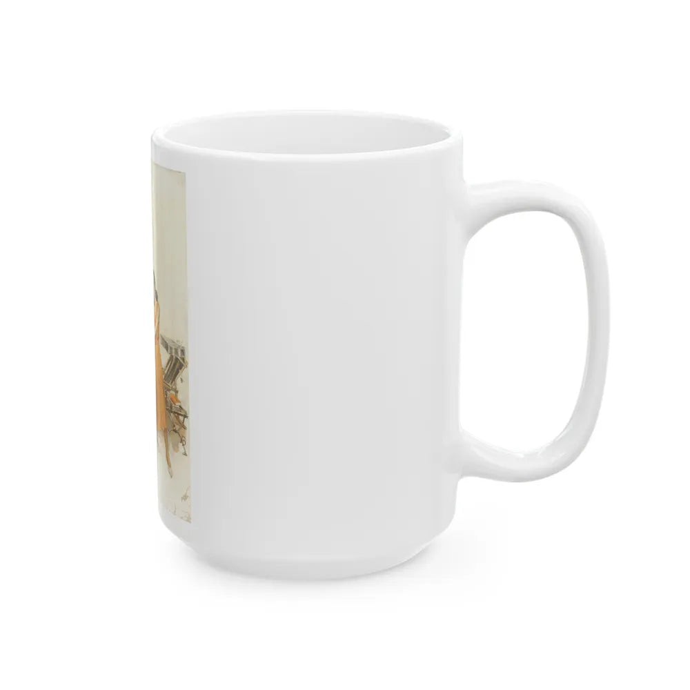 Giving Aid - White Coffee Mug-Go Mug Yourself