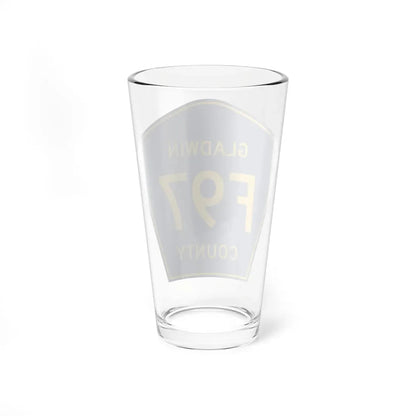 Gladwin County F-97 (Michigan) (Road Sign) Pint Glass 16oz - Go Mug Yourself