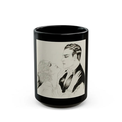 Glamorous Couple, 1931 - Black Coffee Mug-15oz-Go Mug Yourself