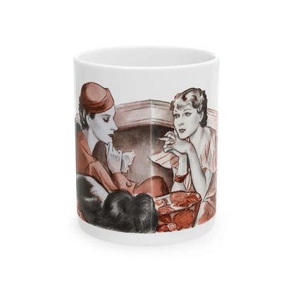 Glamour, The American Magazine, January 1934 - White Coffee Mug-11oz-Go Mug Yourself