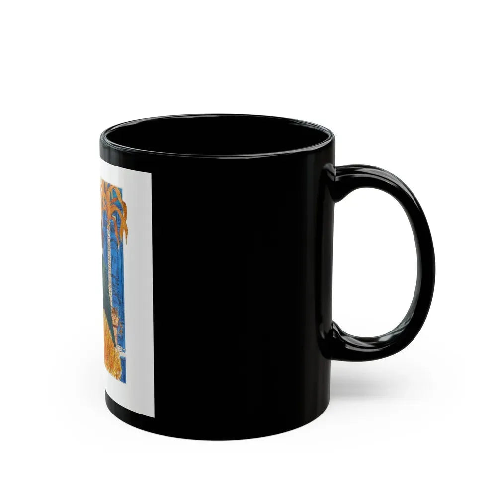 Glamourous Red Head Preliminary Artwork (1960) - Black Coffee Mug - Go Mug Yourself