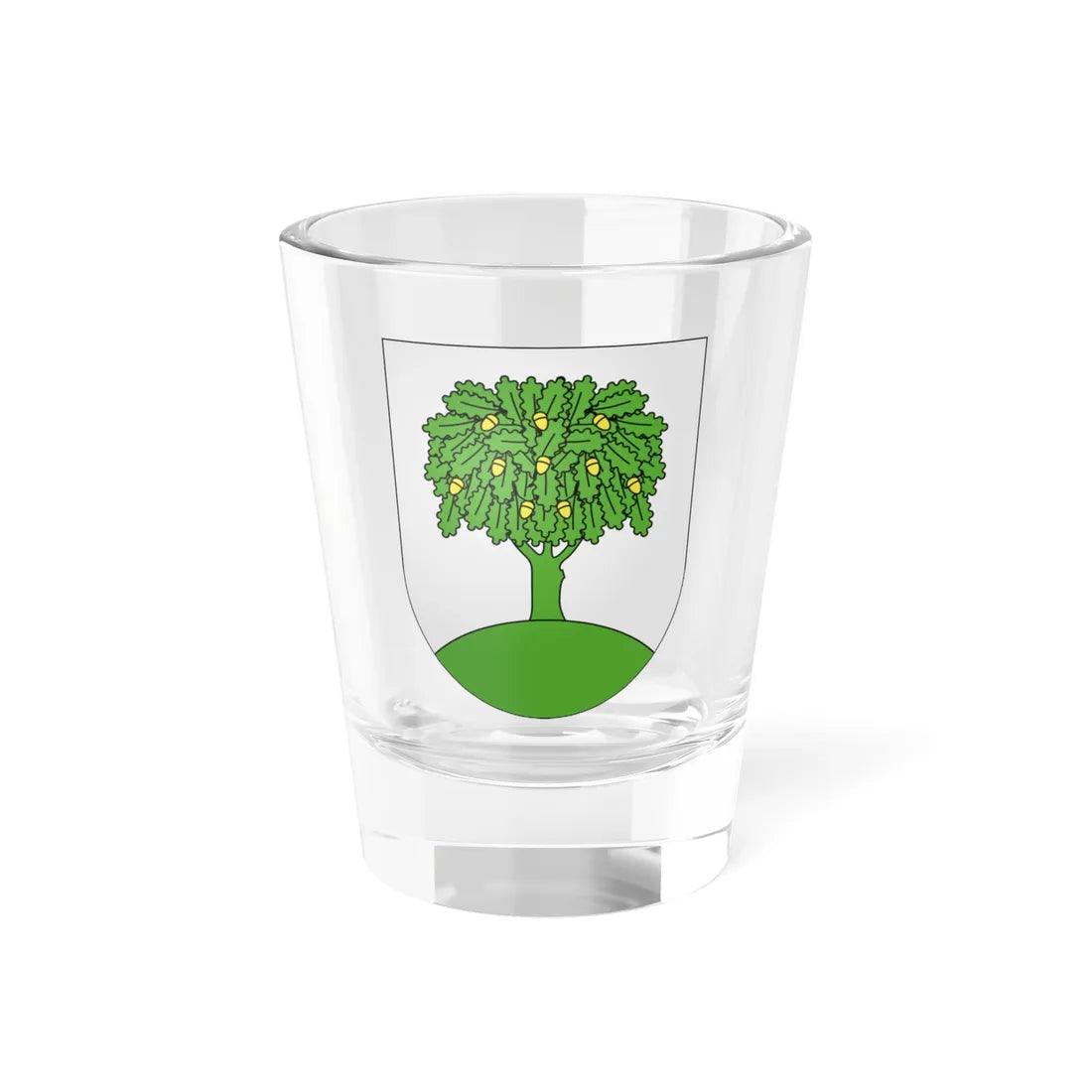 Gland-coat of arms (Switzerland) (Coat of Arms) Shot Glass 1.5oz 1.5oz - Go Mug Yourself
