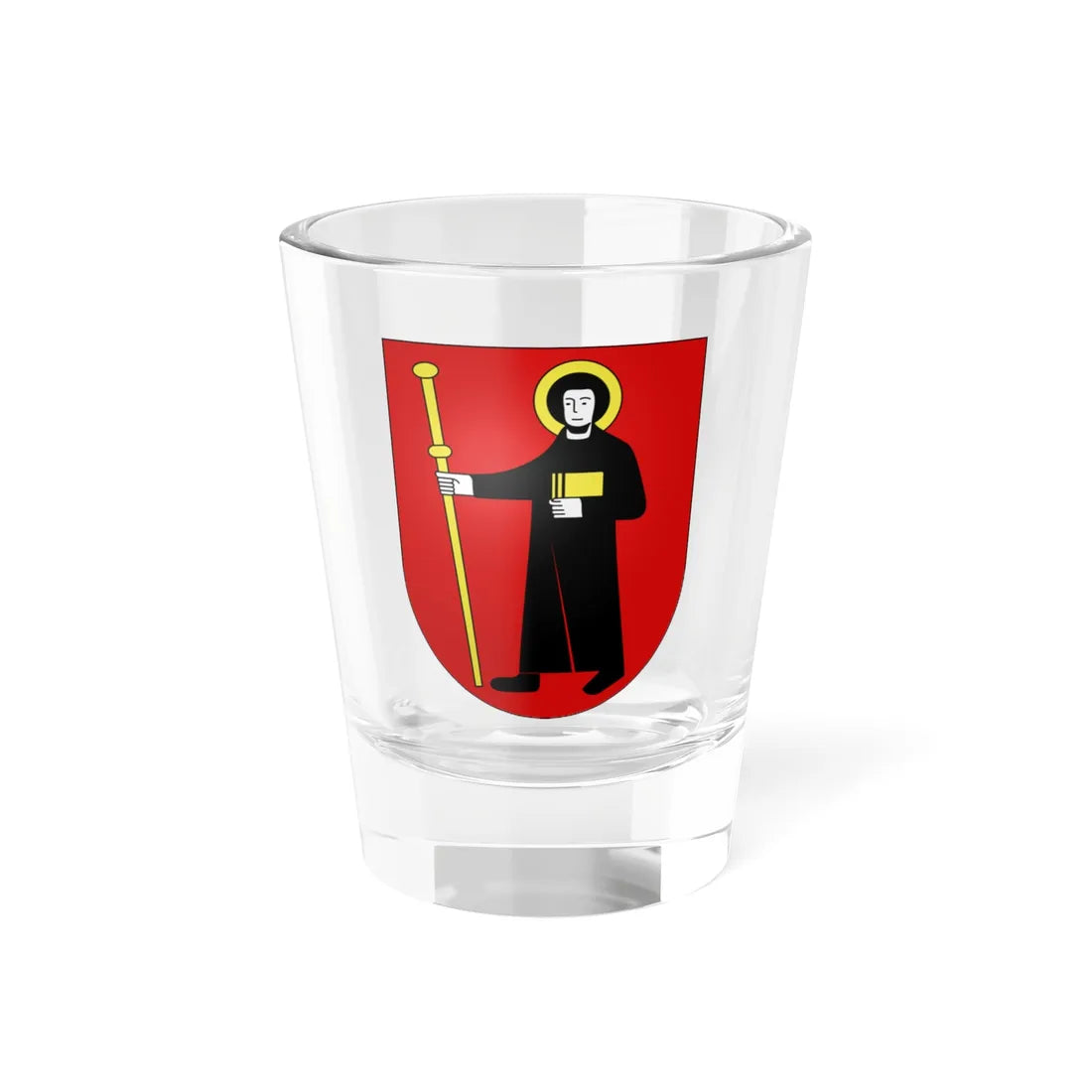 Glaris-coat of arms (Switzerland) (Coat of Arms) Shot Glass 1.5oz 1.5oz - Go Mug Yourself