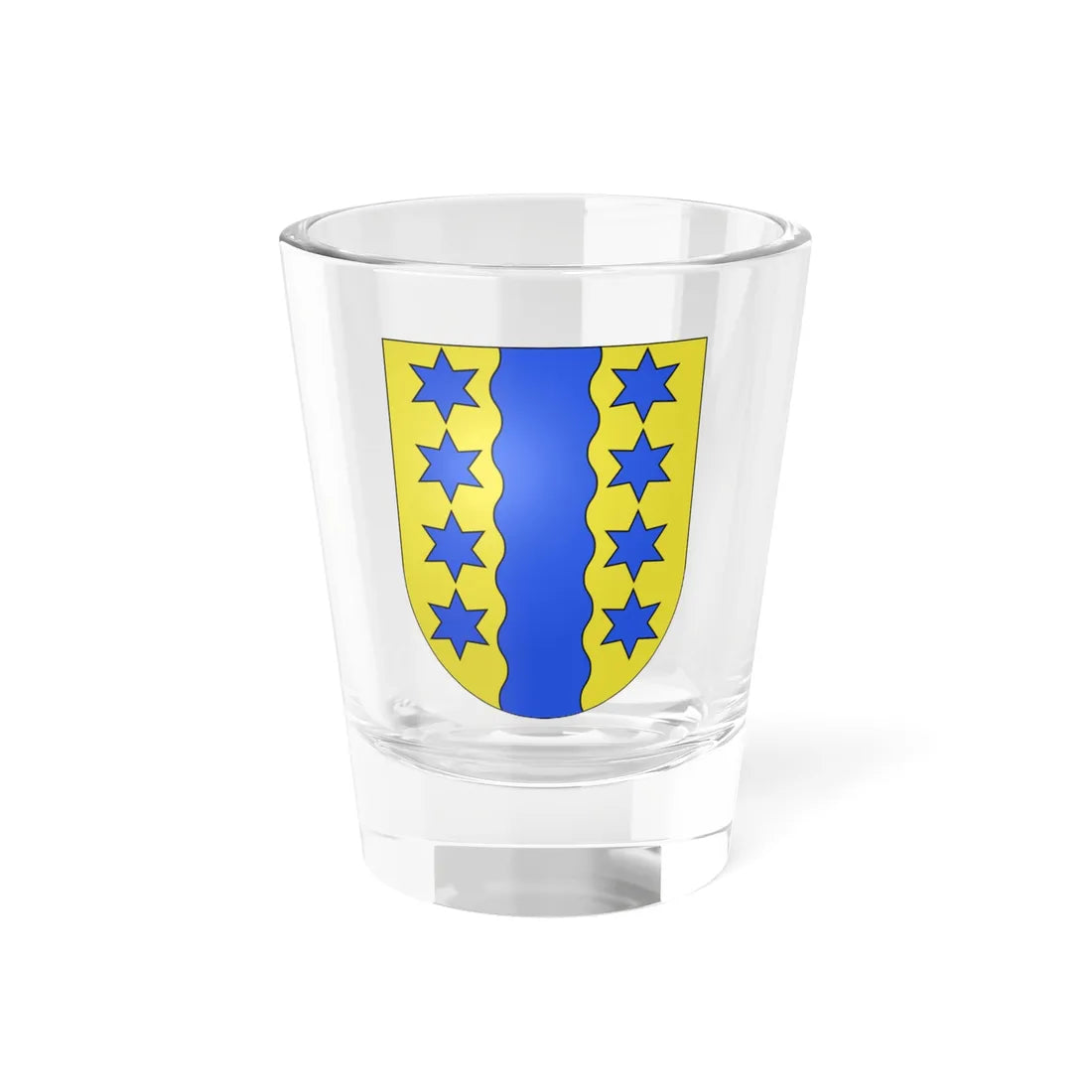 Glarus Nord-coat of arms (Switzerland) (Coat of Arms) Shot Glass 1.5oz 1.5oz - Go Mug Yourself