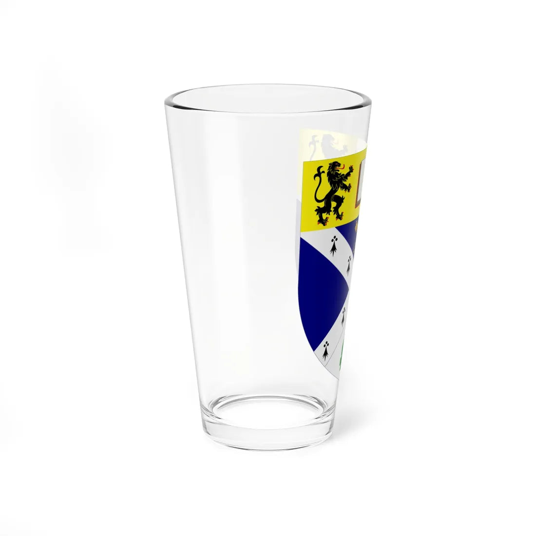 Glasgow Caledonian University arms (Scotland) (Coat of Arms) Pint Glass 16oz - Go Mug Yourself