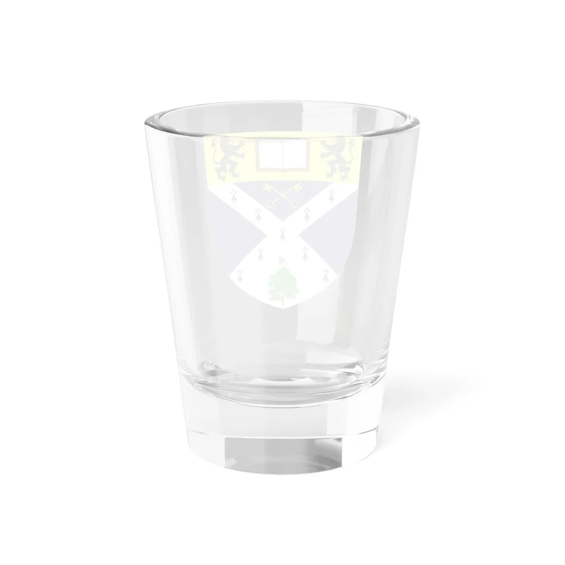Glasgow Caledonian University arms (Scotland) (Coat of Arms) Shot Glass 1.5oz - Go Mug Yourself