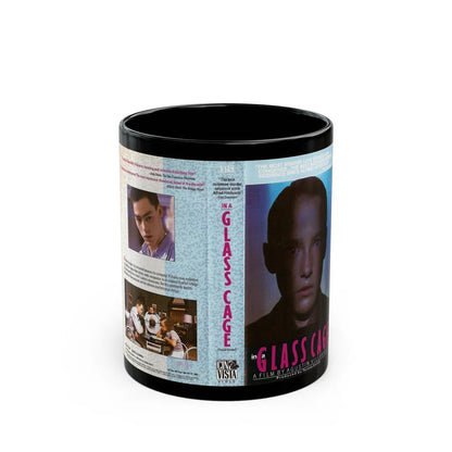 GLASS CAGE (VHS COVER) - Black Coffee Mug-11oz-Go Mug Yourself