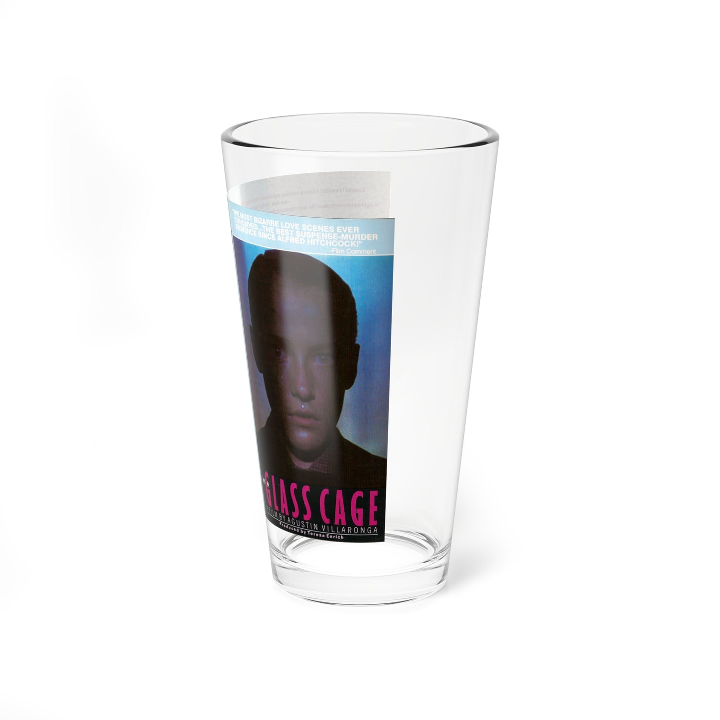 GLASS CAGE (VHS COVER) Pint Glass 16oz-Go Mug Yourself