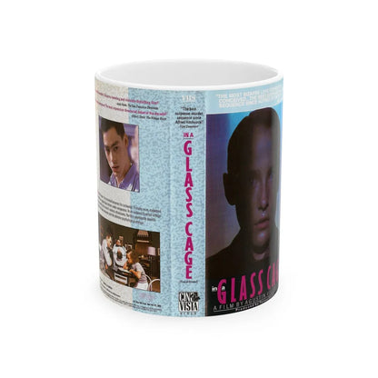 GLASS CAGE (VHS COVER) - White Coffee Mug-11oz-Go Mug Yourself