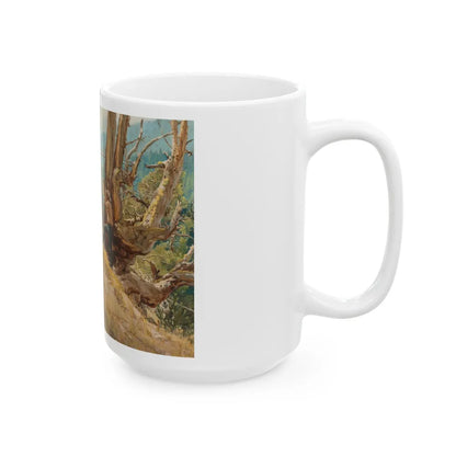 Glassing the Ridges - White Coffee Mug-Go Mug Yourself