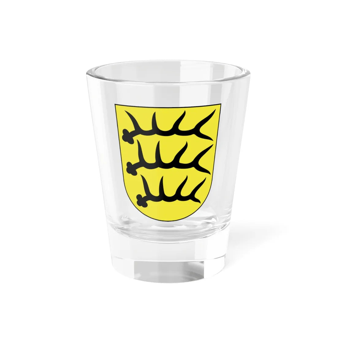Glattfelden-blazon (Switzerland) (Coat of Arms) Shot Glass 1.5oz 1.5oz - Go Mug Yourself