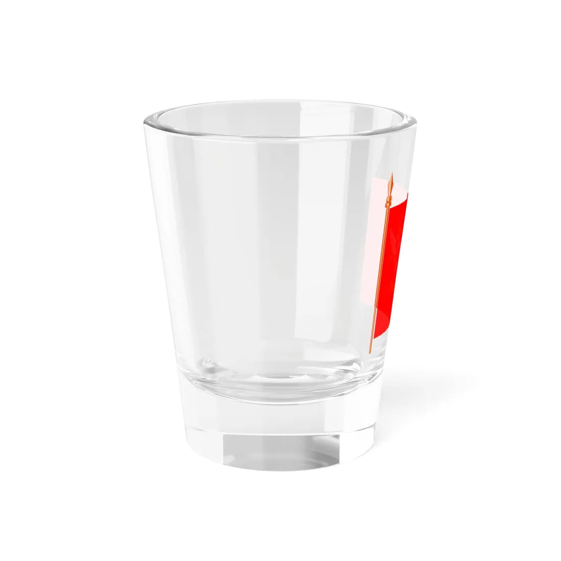 Glavna ratna zastava alaj barjak knjaza Nikole I (Montenegro) Shot Glass 1.5oz - Go Mug Yourself