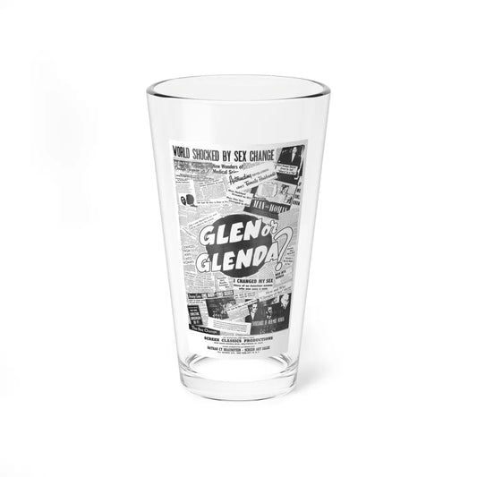 GLEN OR GLENDA (2) 1953 Movie Poster - Pint Glass 16oz 16oz - Go Mug Yourself