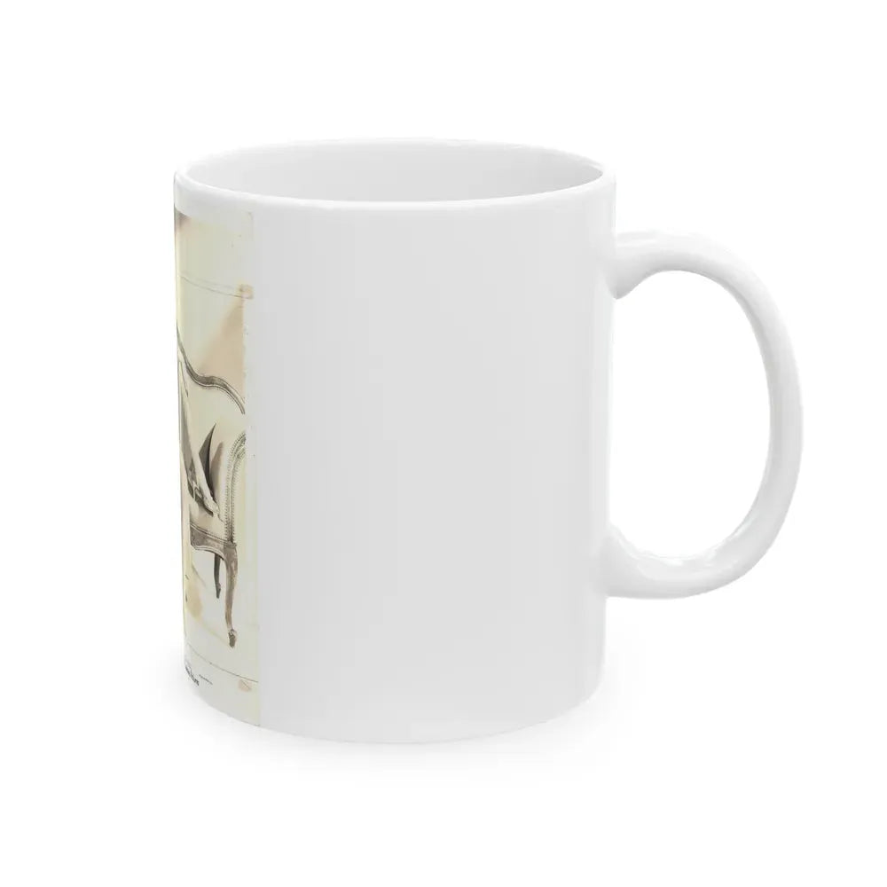 Glenda Farrell #18 (Vintage Female Icon) White Coffee Mug - Go Mug Yourself