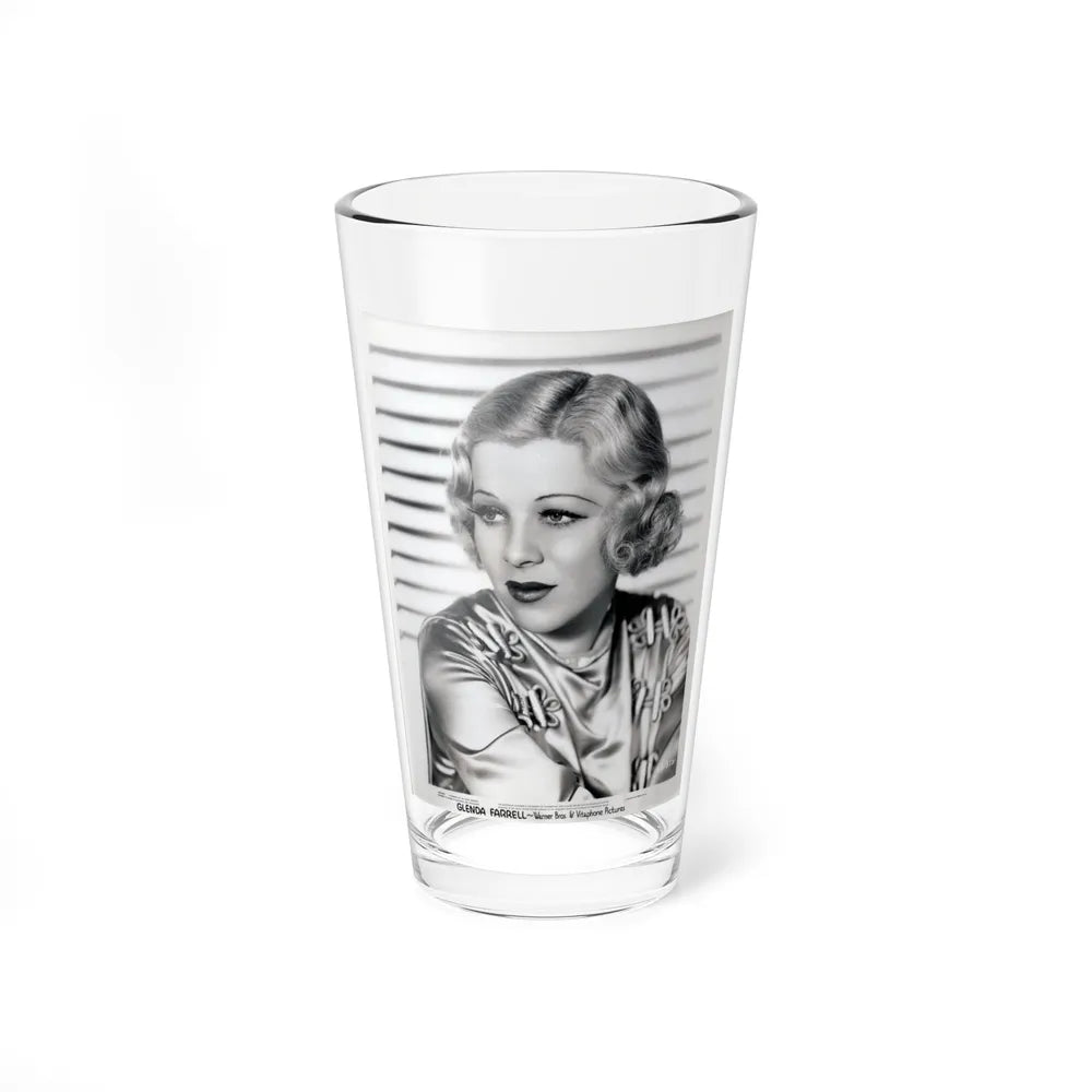 Glenda Farrell #26 (Vintage Female Icon) Pint Glass 16oz-16oz-Go Mug Yourself