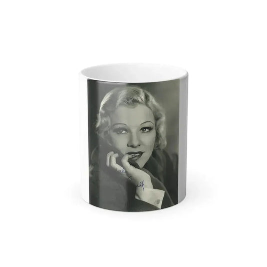 Glenda Farrell #33 (Vintage Female Icon) Color Changing Mug 11oz 11oz - Go Mug Yourself