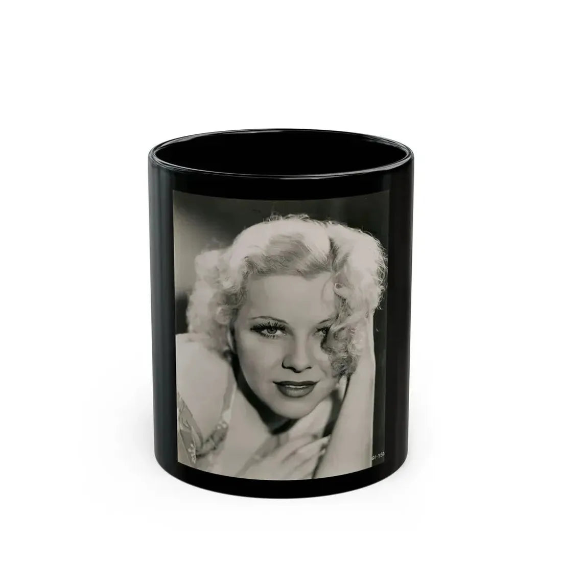 Glenda Farrell #39 (Vintage Female Icon) Black Coffee Mug 11oz - Go Mug Yourself