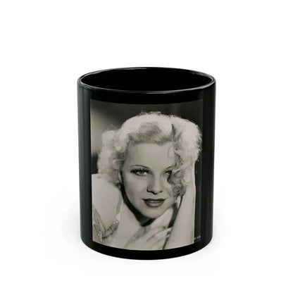 Glenda Farrell #39 (Vintage Female Icon) Black Coffee Mug 11oz - Go Mug Yourself