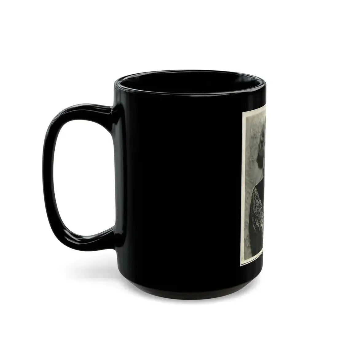 Glenda Farrell #48 (Vintage Female Icon) Black Coffee Mug - Go Mug Yourself