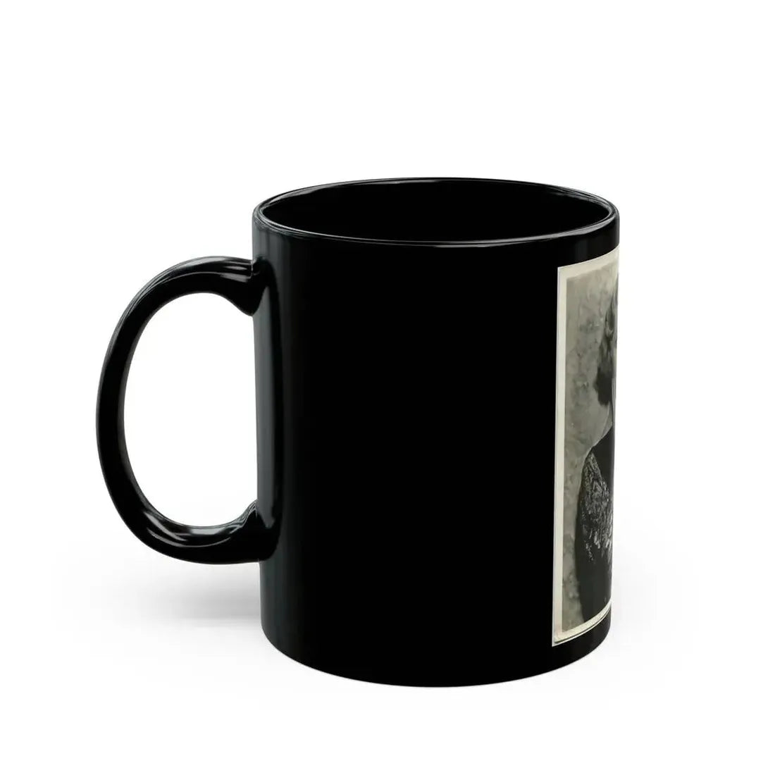 Glenda Farrell #48 (Vintage Female Icon) Black Coffee Mug - Go Mug Yourself