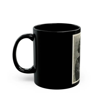 Glenda Farrell #48 (Vintage Female Icon) Black Coffee Mug - Go Mug Yourself