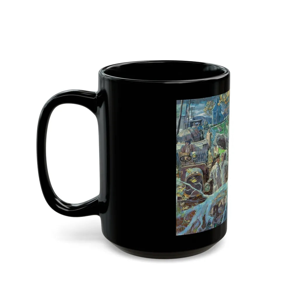 Glidden Tours Test Man & Machine, 1906 - Black Coffee Mug-Go Mug Yourself