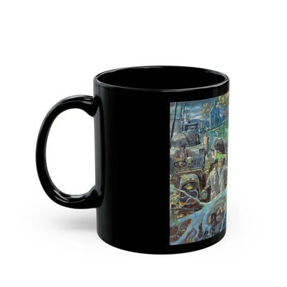 Glidden Tours Test Man & Machine, 1906 - Black Coffee Mug-Go Mug Yourself