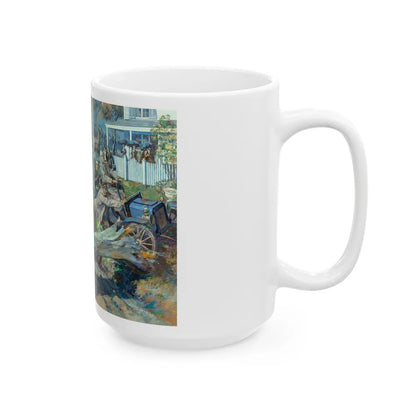 Glidden Tours Test Man & Machine, 1906 - White Coffee Mug-Go Mug Yourself