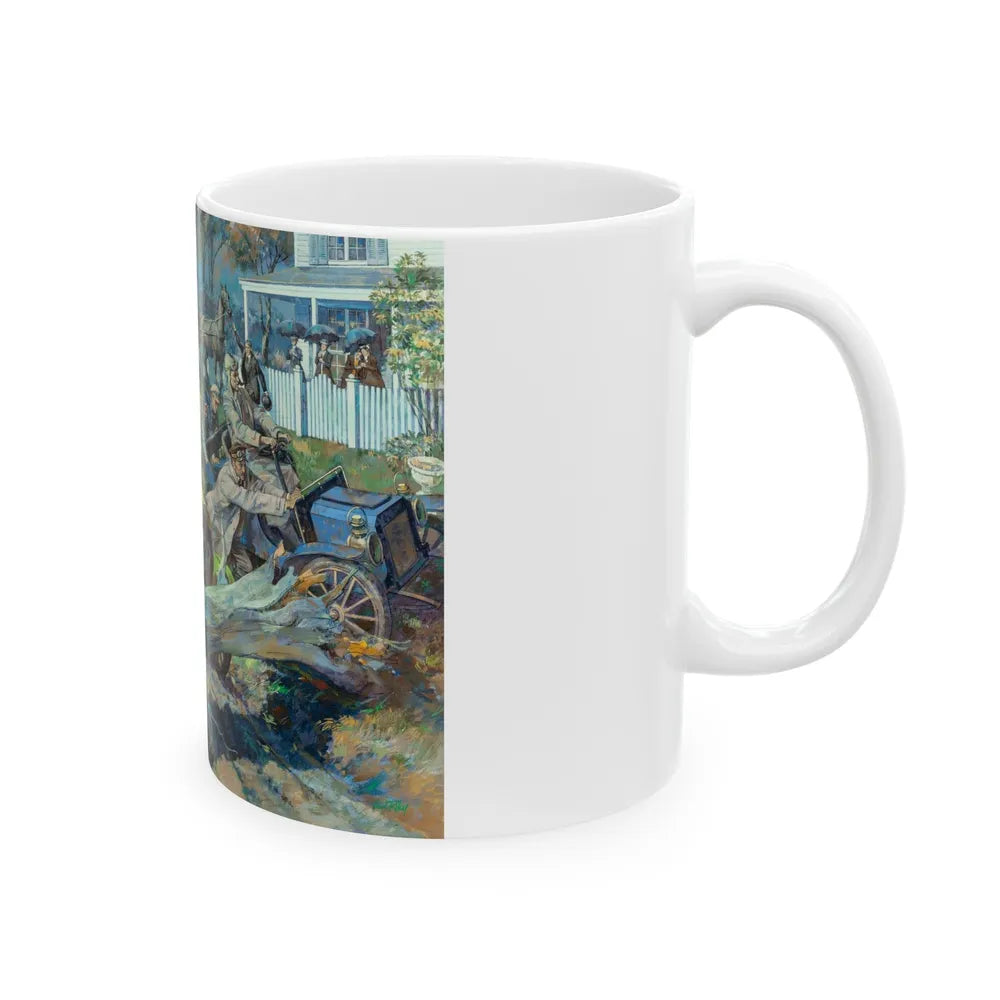 Glidden Tours Test Man & Machine, 1906 - White Coffee Mug-Go Mug Yourself