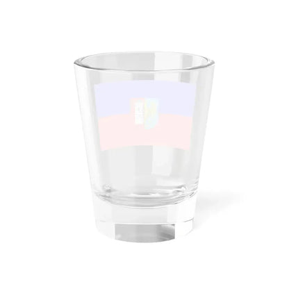 Gliwice flaga (Poland) Shot Glass 1.5oz - Go Mug Yourself
