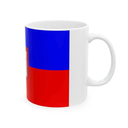 Gliwice flaga (Poland) White Coffee Mug - Go Mug Yourself