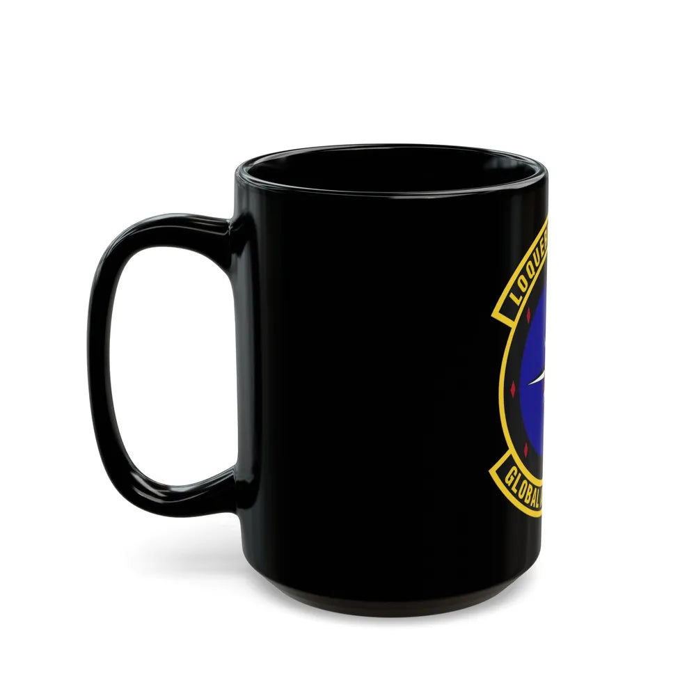 Global Activities Squadron (U.S. Air Force) Black Coffee Mug-Go Mug Yourself